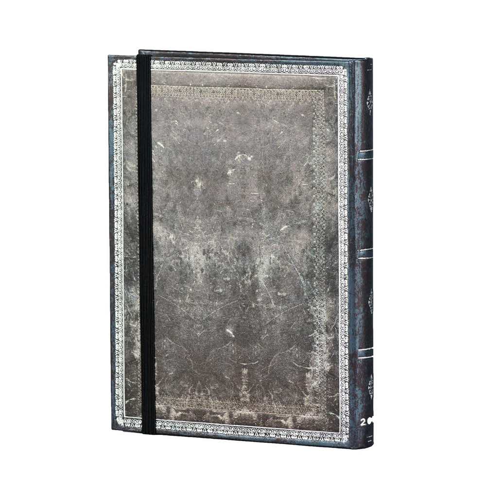 kalendarze 7 alibiuro.pl Kalendarz paperblanks 2018 Midnight Steel Midi kolor czarny 53