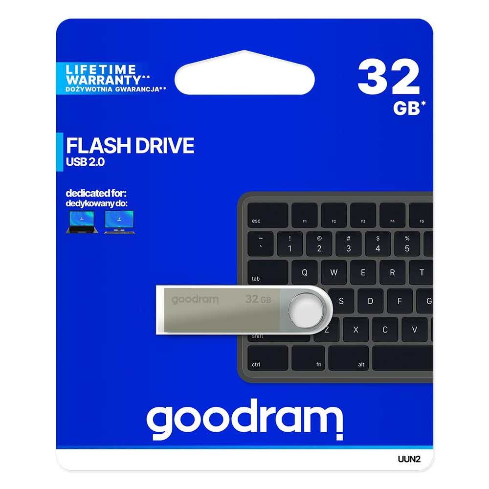 karty sd 7 alibiuro.pl Pendrive GoodRam UUN2 0320S0R11 32GB USB 2.0 kolor srebrny 78