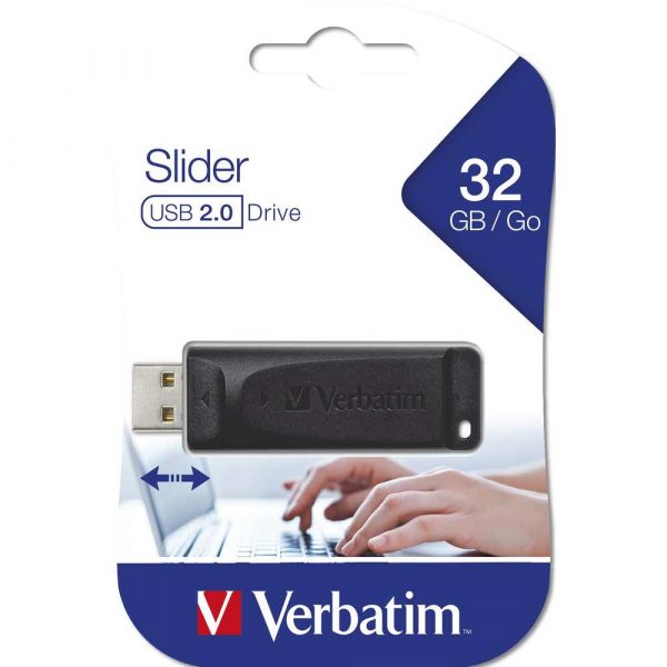 karty sd xc 7 alibiuro.pl Pendrive Verbatim 98697 32GB USB 2.0 kolor czarny 24