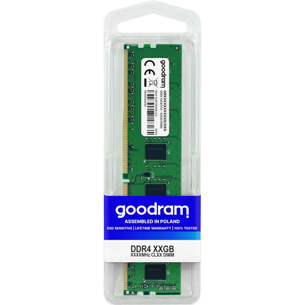 komputery 7 alibiuro.pl Pami GoodRam GR2666D464L19S 4G DDR4 DIMM 1 x 4 GB 2666 MHz CL19 36