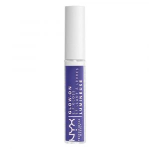 makijaż 7 alibiuro.pl NYX GLOW ON LIP GLOSS VIOLENT VIOLET 46