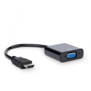 materiały biurowe 7 alibiuro.pl Adapter Akyga AK AD 42 HDMI M D Sub VGA F 0 15m kolor czarny 15
