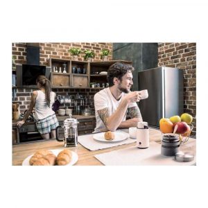 materiały biurowe 7 alibiuro.pl ELDOM MYNEK DO KAWY MK50 CAFF MOC 200 W N STALOWY PRZYCISK PULSACYJNY 79