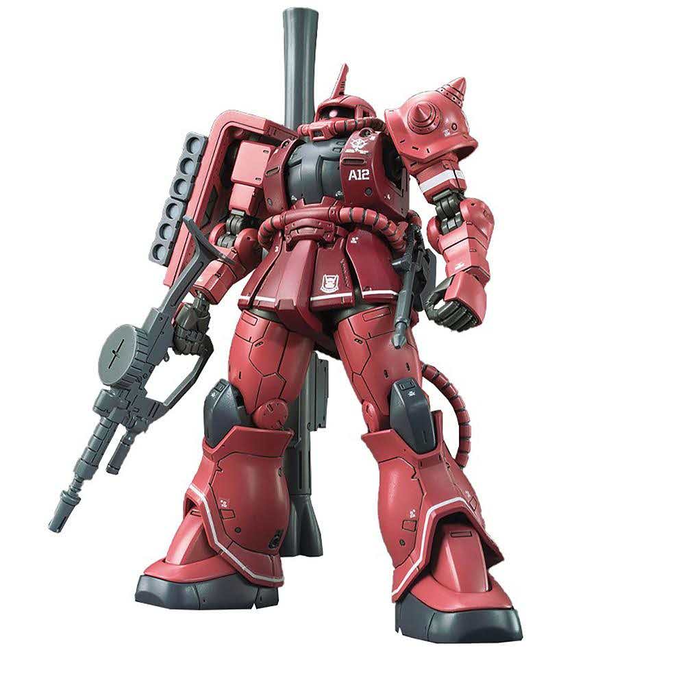 materiały biurowe 7 alibiuro.pl Figurka kolekcjonerska BANDAI HG 1 144 MS O6S ZAKU II RED COMET VER. 54