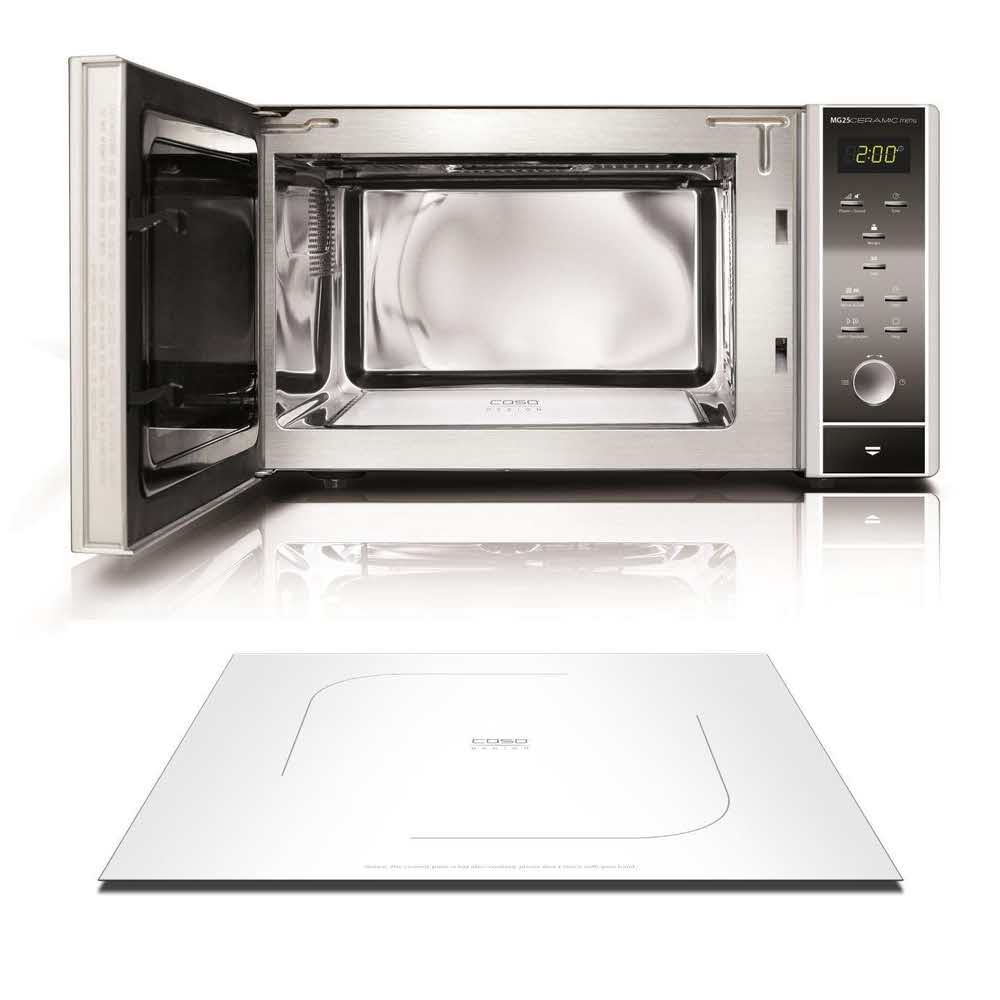 materiały biurowe 7 alibiuro.pl Kuchenka mikrofalowa caso MG25C MENU 2 IN 1 3331 1000W 900W 25l kolor czarny 45