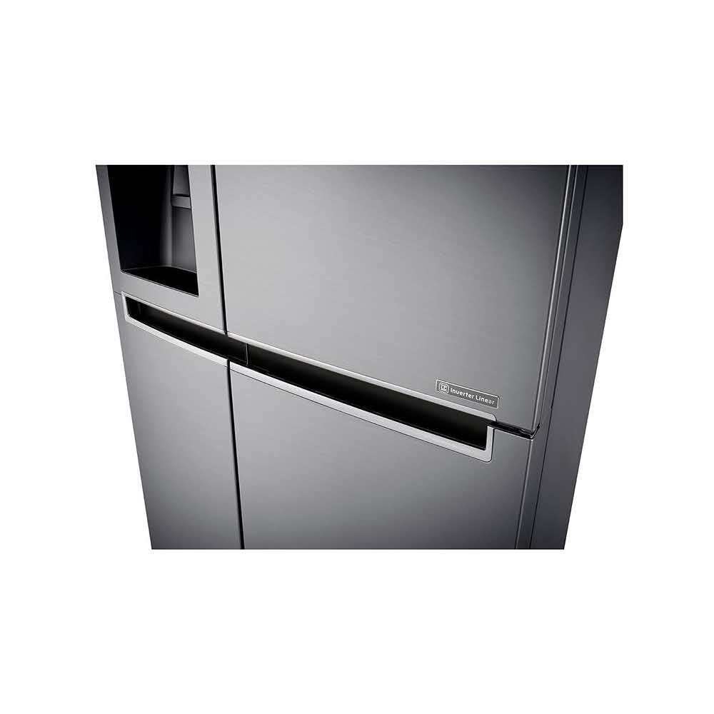 materiały biurowe 7 alibiuro.pl Lodwka Side by Side LG GSL761PZXV 912mm x 1790mm x 738 mm 405 l Klasa A kolor srebrny 17