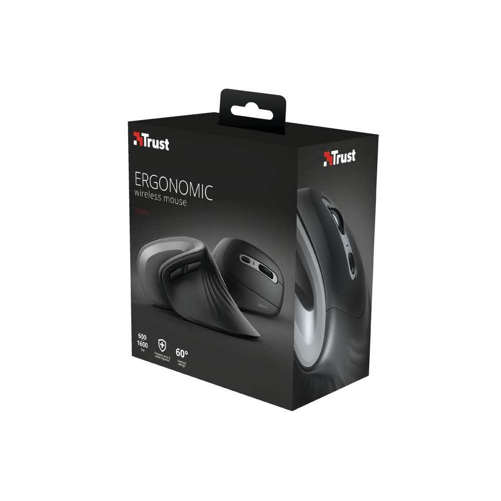 materiały biurowe 7 alibiuro.pl MYSZ TRUST Verro Ergonomic Wireless Mouse 10