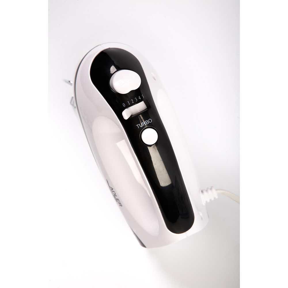 materiały biurowe 7 alibiuro.pl Mikser rczny Adler AD 4205 300W kolor biay kolor czarny 19