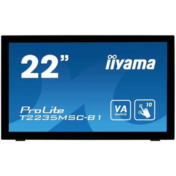 materiały biurowe 7 alibiuro.pl Monitor IIYAMA ProLite T2235MSC B1 21 5 Inch VA FullHD 1920x1080 DisplayPort VGA kolor czarny 31