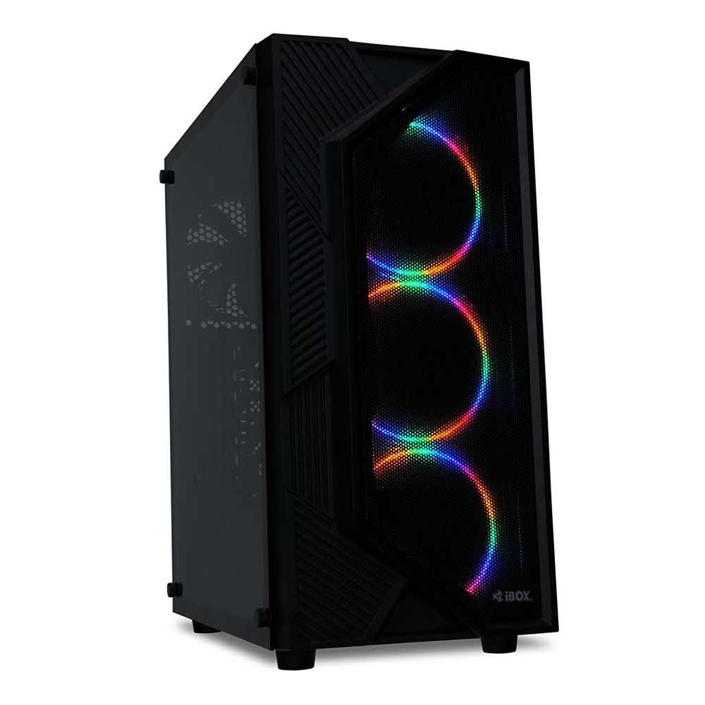 materiały biurowe 7 alibiuro.pl Obudowa IBOX WIZARD 5 OW5 ATX Micro ATX Mini ITX kolor czarny 87