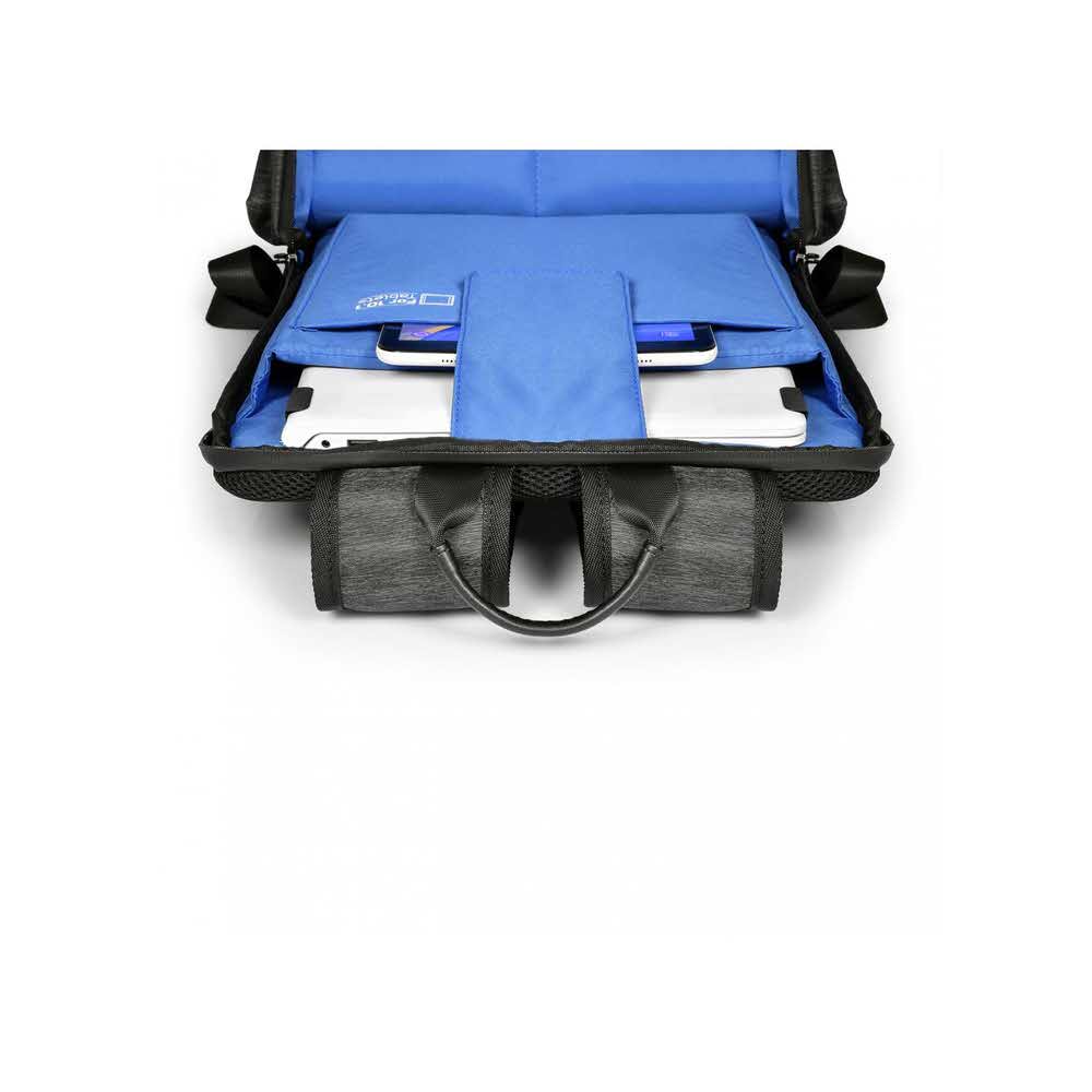 materiały biurowe 7 alibiuro.pl Plecak na laptopa PORT DESIGNS New York 135065 15 6 Inch kolor szary 71