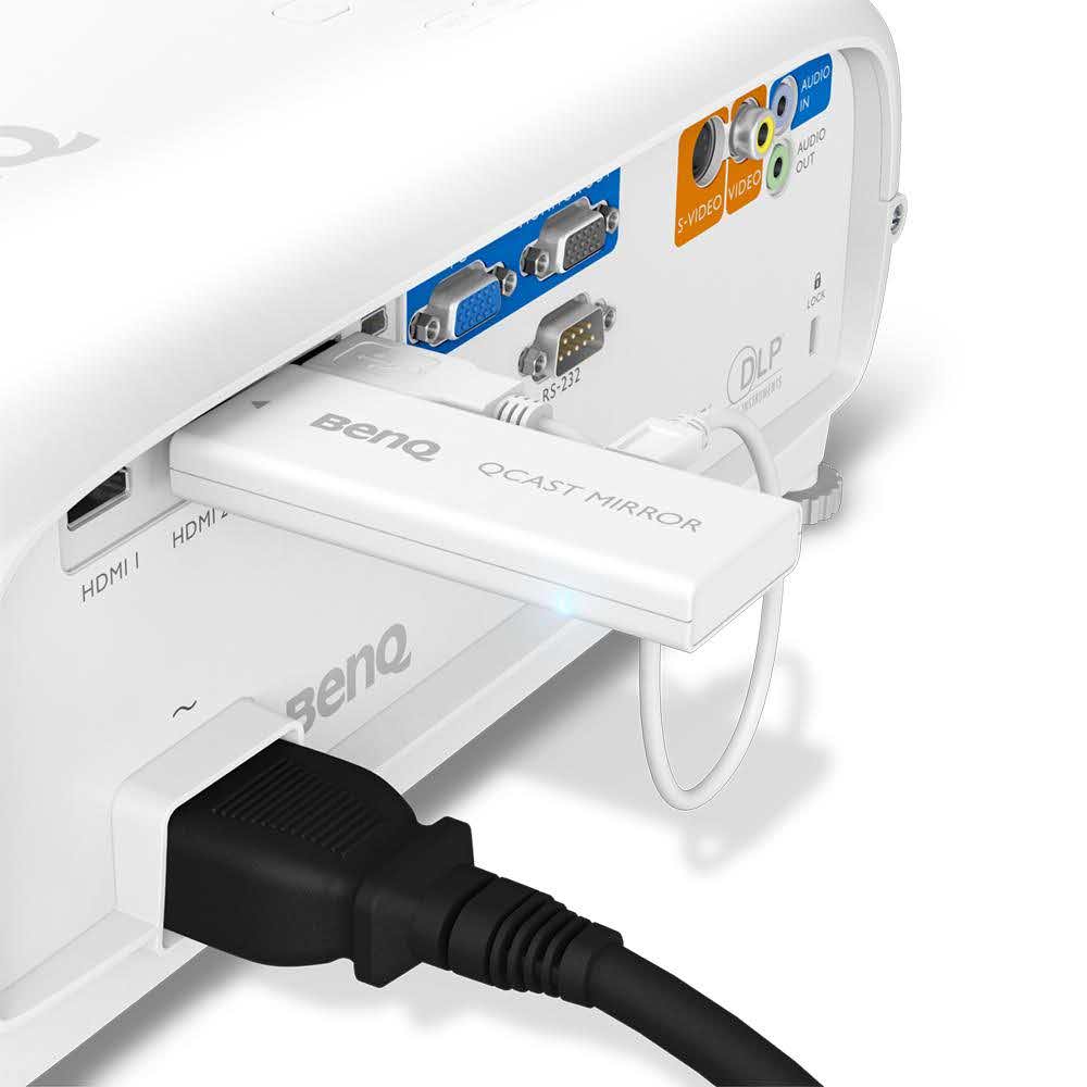 materiały biurowe 7 alibiuro.pl Projektor BenQ MU641 9H.JHH77.13E DLP WUXGA 1920x1200 4000 ANSI 10000 1 61