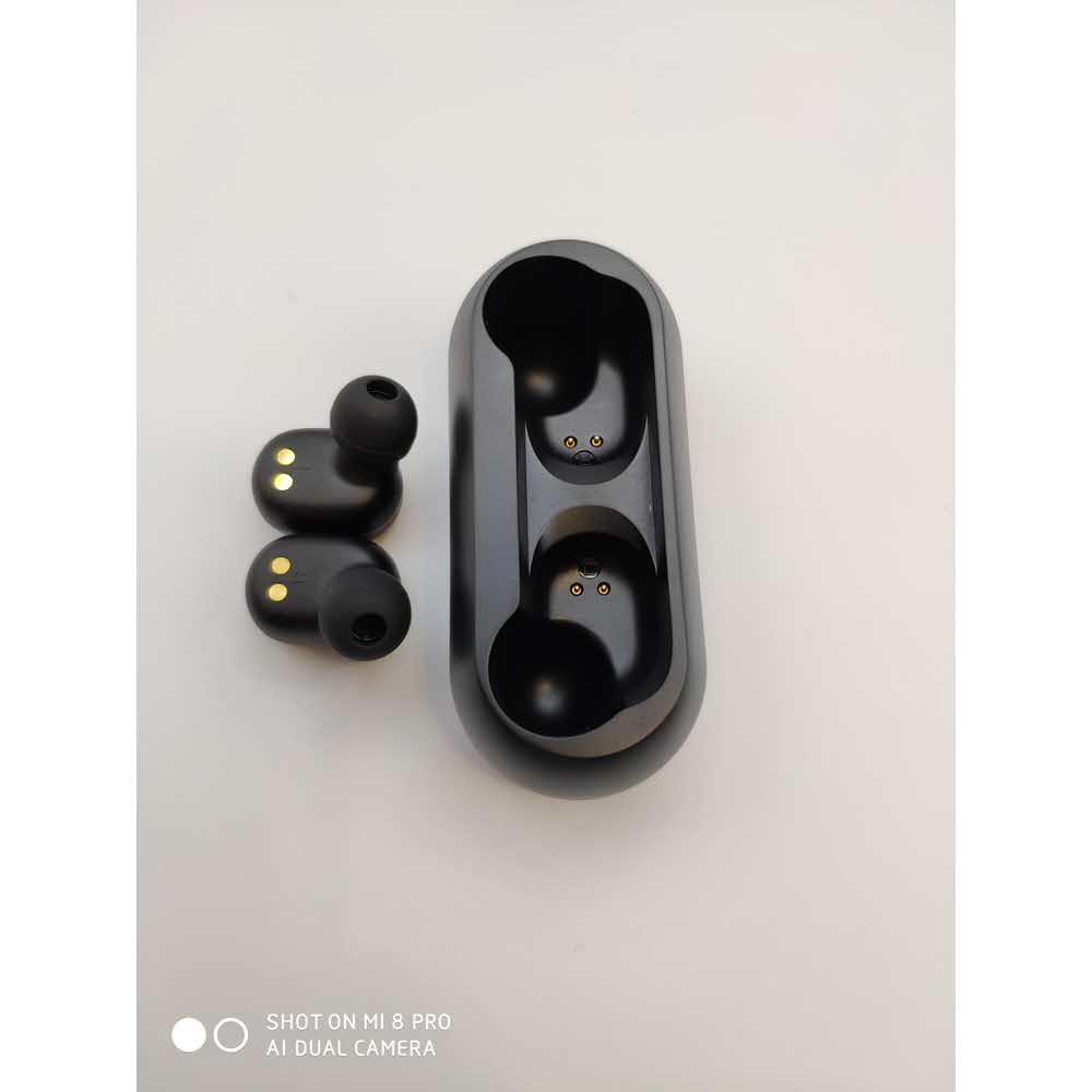 materiały biurowe 7 alibiuro.pl Suchawki bezprzewodowe QCY T1 017325 dokanaowe Bluetooth z wbudowanym mikrofonem kolor czarny 9