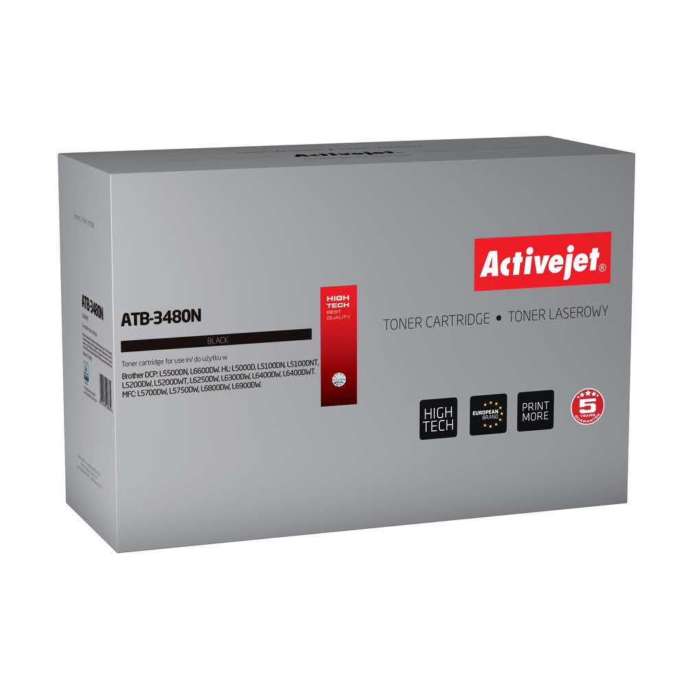materiały biurowe 7 alibiuro.pl Toner Activejet ATB 3480N zamiennik Brother TN 3480 Supreme 8000 stron czarny 57