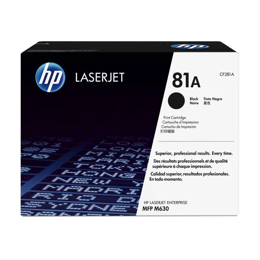 materiały biurowe 7 alibiuro.pl Toner HP CF281A orygina HP81A HP 81A 10500 stron czarny 99