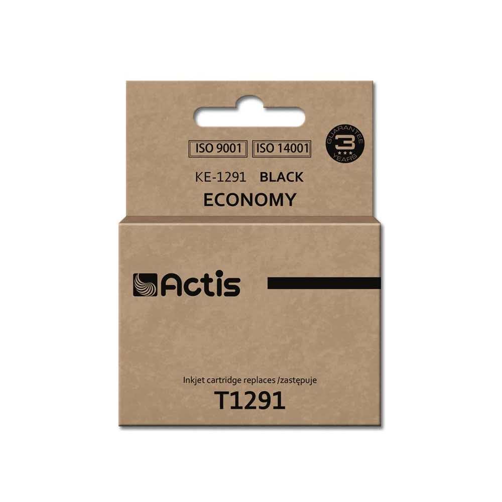 materiały biurowe 7 alibiuro.pl Tusz ACTIS KE 1291 zamiennik Epson T1291 Standard 18 ml czarny 78
