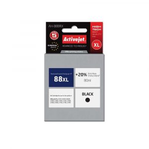 materiały biurowe 7 alibiuro.pl Tusz Activejet AH 88BRX zamiennik HP 88XL C9396AE Premium 80 ml czarny 56 materiały biurowe 7 alibiuro.pl Tusz Activejet AH 88BRX zamiennik HP 88XL C9396AE Premium 80 ml czarny 56