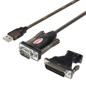 materiały biurowe 7 alibiuro.pl UNITEK ADAPTER KONW. USB 1XRS 232 DB9F DB25M 1