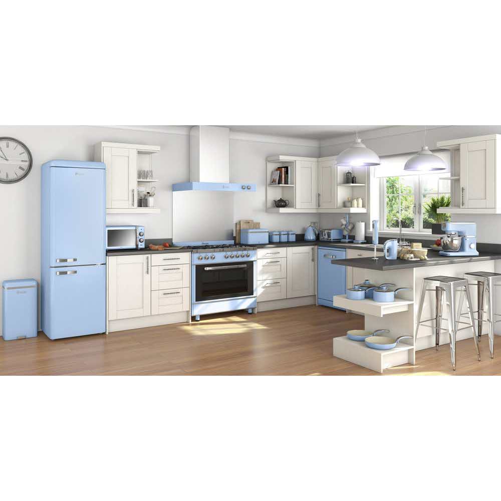 materiały biurowe 7 alibiuro.pl Zestaw garnkw z powok ceramiczn Swan RETRO SWPS5020BLN 20 cm 28 cm 32