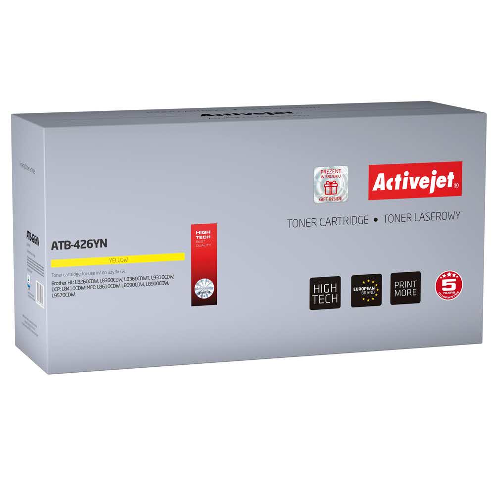 materiały eksploatacyjne 7 alibiuro.pl Toner Activejet ATB 426YN zamiennik Brother TN 426Y Supreme 6500 stron ty 83