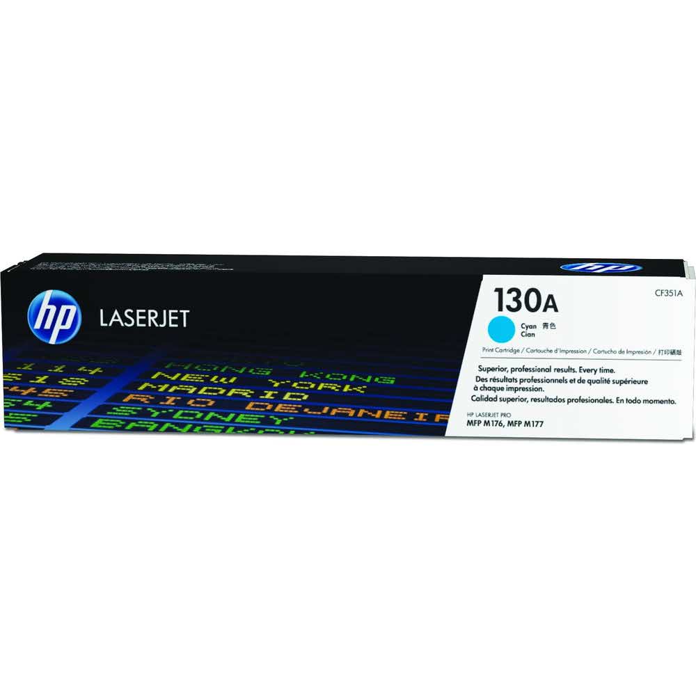 materiały eksploatacyjne 7 alibiuro.pl Toner HP CF351A orygina HP130A HP 130A 1000 stron niebieski 34