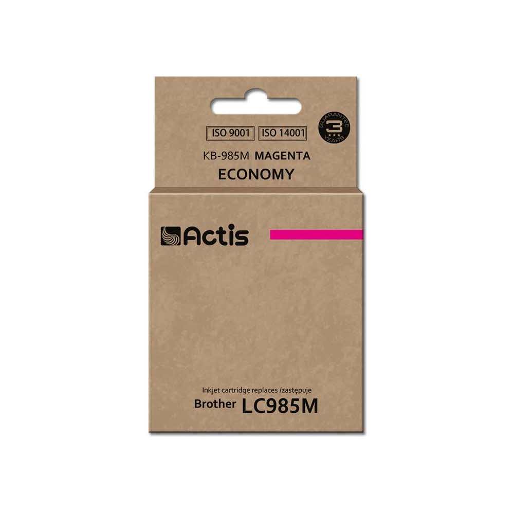 materiały eksploatacyjne 7 alibiuro.pl Tusz ACTIS KB 985M zamiennik Brother LC985M Standard 19 5 ml czerwony 68