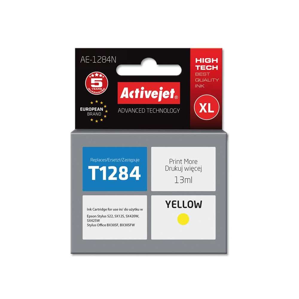 materiały eksploatacyjne 7 alibiuro.pl Tusz Activejet AE 1284N zamiennik Epson T1284 Supreme 13 ml ty 86