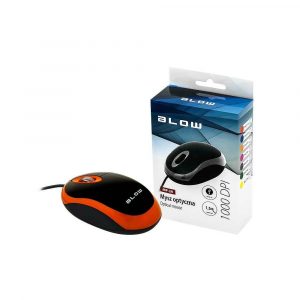 mysz do komputera 7 alibiuro.pl Mysz BLOW Mp 20 84 013 optyczna 1000 DPI kolor pomaraczowy 24