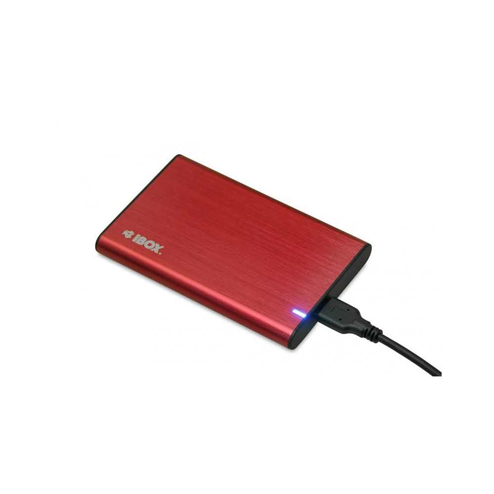 nośniki danych 7 alibiuro.pl OBUDOWA I BOX HD 05 ZEW 2 5 Inch USB 3.1 GEN.1 RED 69
