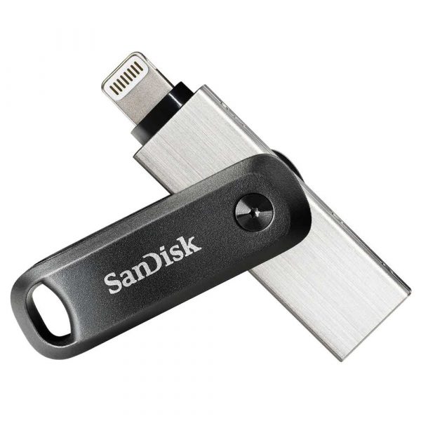 nośniki danych 7 alibiuro.pl Pendrive SanDisk iXpand GO SDIX60N 128G GN6NE 128GB Lightning USB 3.0 kolor srebrny 23