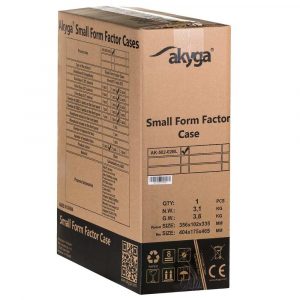 obudowy komputerowe 7 alibiuro.pl Obudowa Akyga AK 502 02BK Micro ATX Mini ITX kolor czarny 14