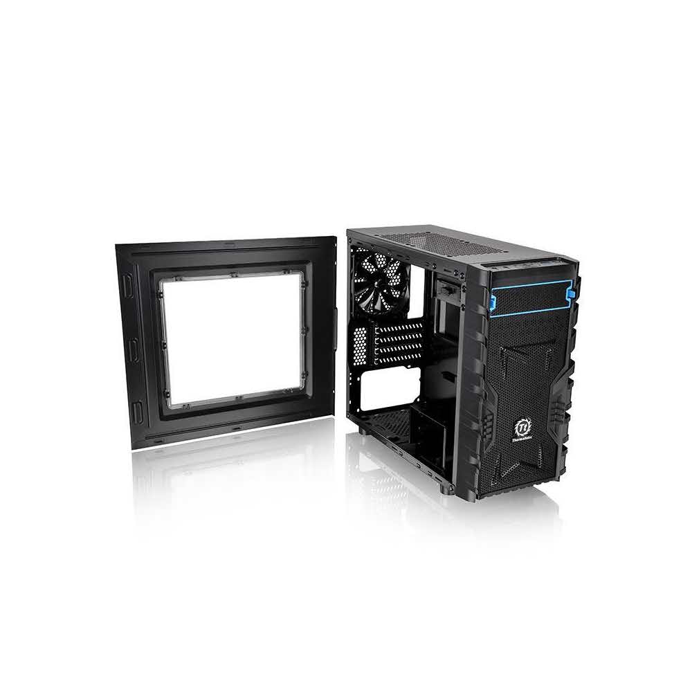 obudowy komputerowe 7 alibiuro.pl Obudowa Thermaltake Versa H13 Window CA 1D3 00S1WN 00 Micro ATX Mini ITX kolor czarny 22