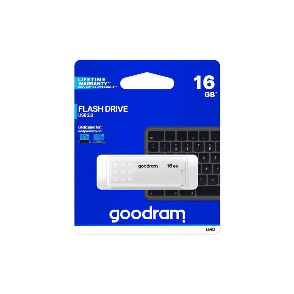 pendrive 7 alibiuro.pl Pendrive GoodRam UME2 UME2 0160W0R11 16GB USB 2.0 kolor biay 40
