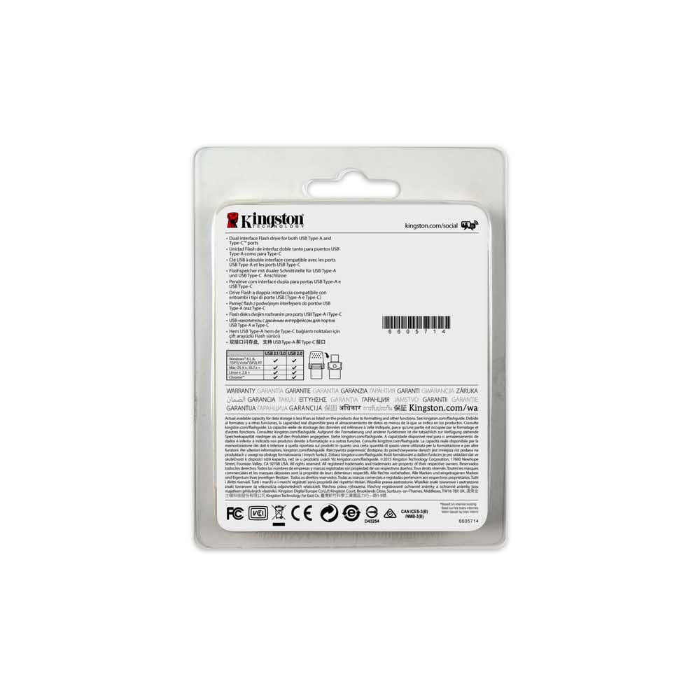 pendrive 7 alibiuro.pl Pendrive Kingston DTDUO3C 128GB 128GB USB 3.0 kolor biay 6