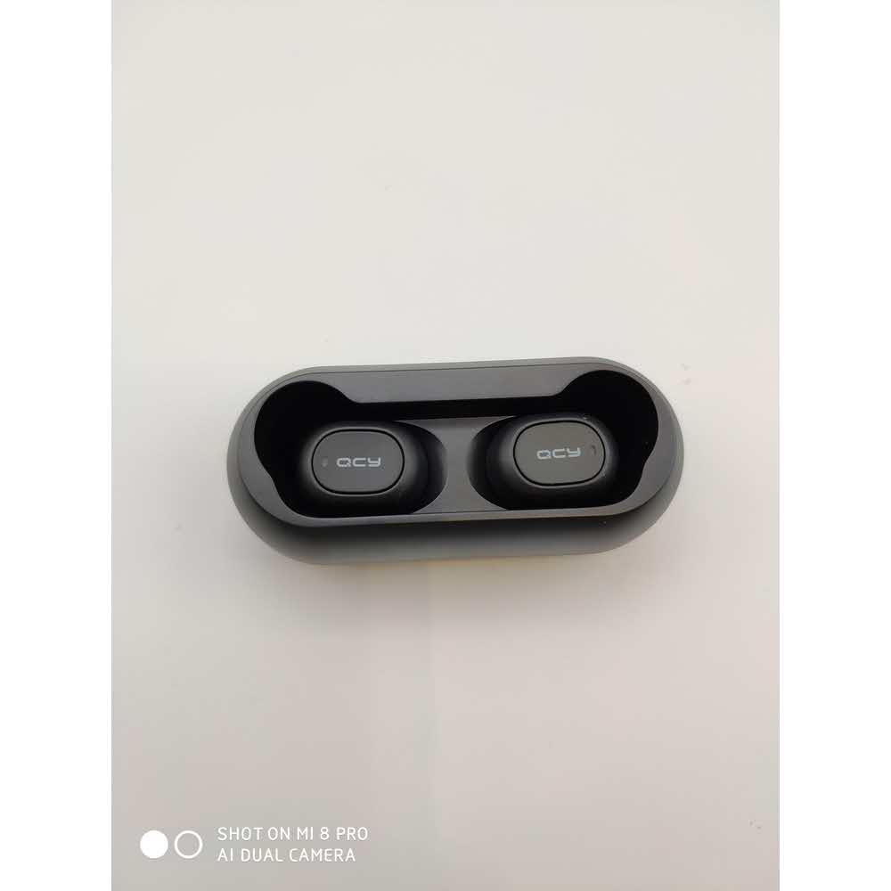 peryferia bluetooth 7 alibiuro.pl Suchawki bezprzewodowe QCY T1 017325 dokanaowe Bluetooth z wbudowanym mikrofonem kolor czarny 80