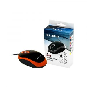 peryferia komputerowe 7 alibiuro.pl Mysz BLOW Mp 20 84 013 optyczna 1000 DPI kolor pomaraczowy 76