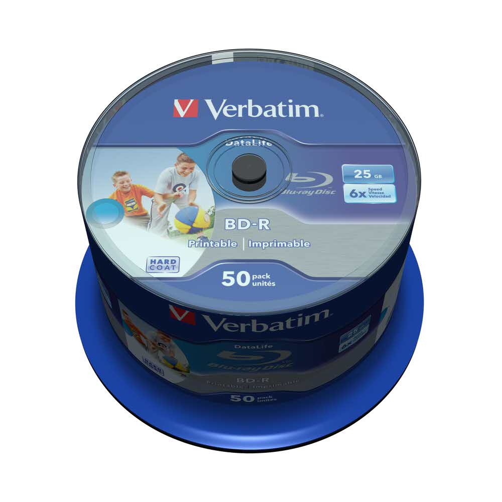 płyty blu ray 7 alibiuro.pl Pyta BDR Verbatim 43812 25GB 6x 50szt. Cake 95
