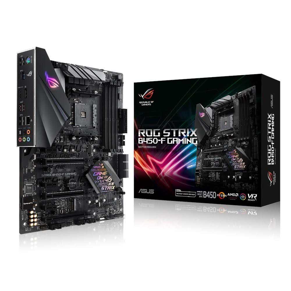 płyty główne socket am4 7 alibiuro.pl Pyta gwna ASUS STRIX B450 F ROG STRIX B450 F GAMING AM4 4x DDR4 DIMM ATX CrossFire 94