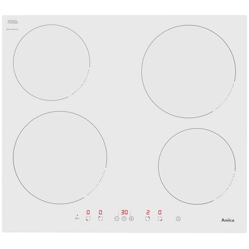 płyty grzejne do zabudowy 7 alibiuro.pl Pyta indukcyjna Amica PI 6140 PWTU 4 pola grzejne kolor biay 21