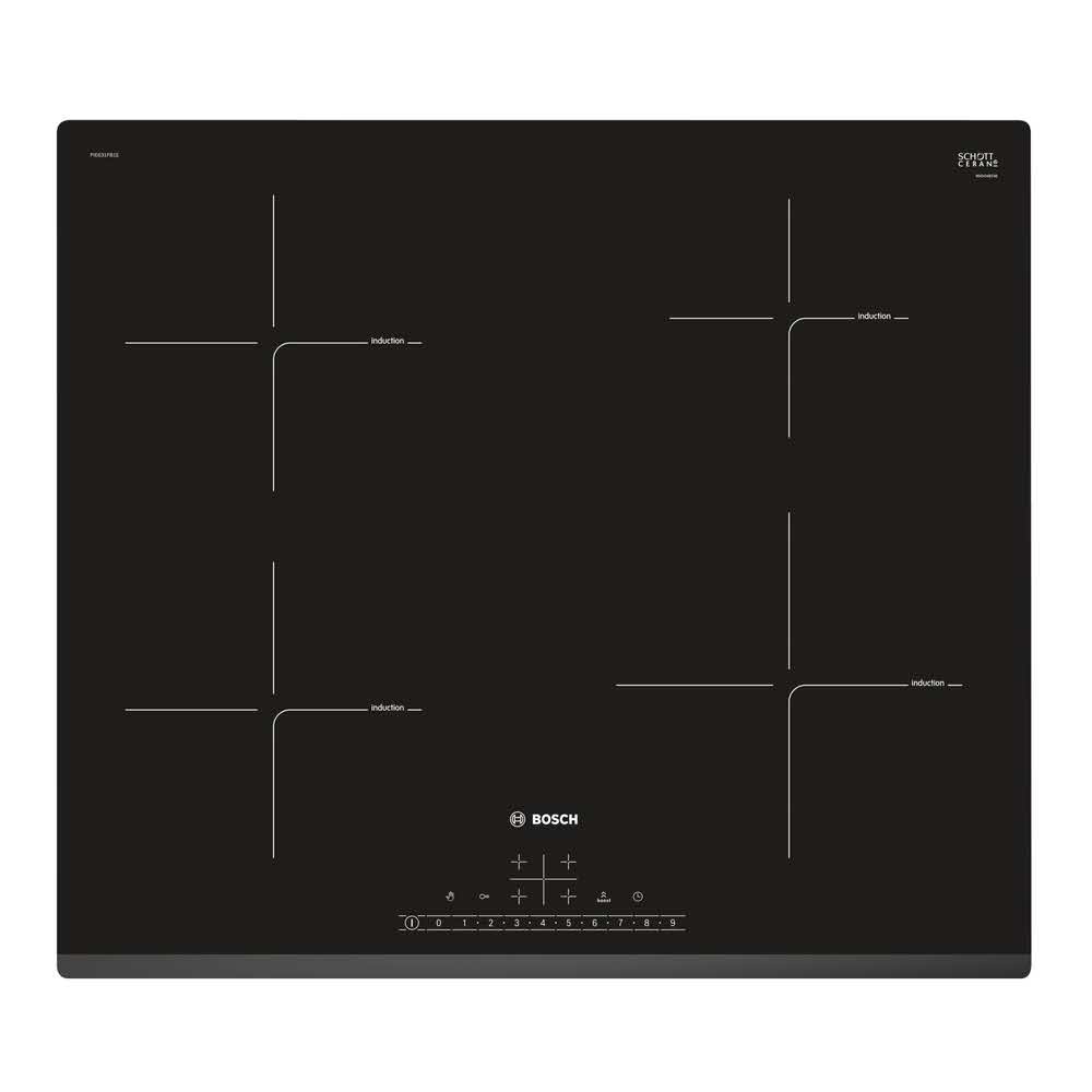 płyty grzejne do zabudowy 7 alibiuro.pl Pyta indukcyjna BOSCH PIE631FB1E 4 pola grzejne kolor czarny 46