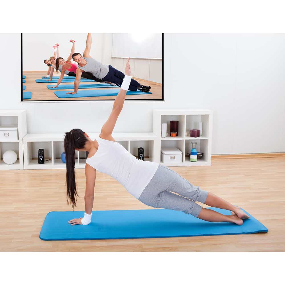 prezentacja multimedialna 7 alibiuro.pl Projektor krtkoogniskowy OPTOMA LH200 E1P0P00BE1Z4 DLP 1080p 1920x1080 2000 ANSI 200000 1 70