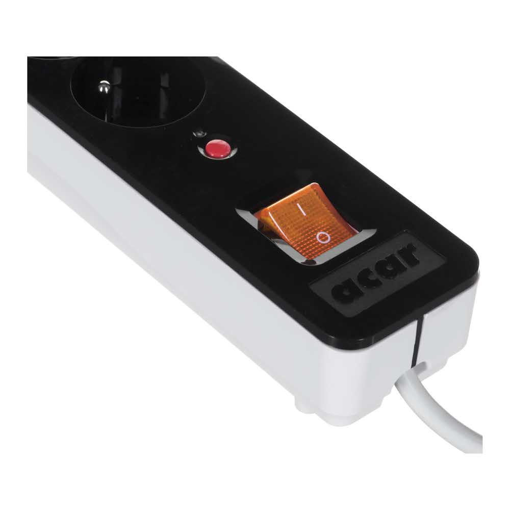 przedłużacze 7 alibiuro.pl Listwa przeciwprzepiciowa HSK DATA ALP ACARX5 01N 5 x UTE 10 A 1 5m kolor czarny 94