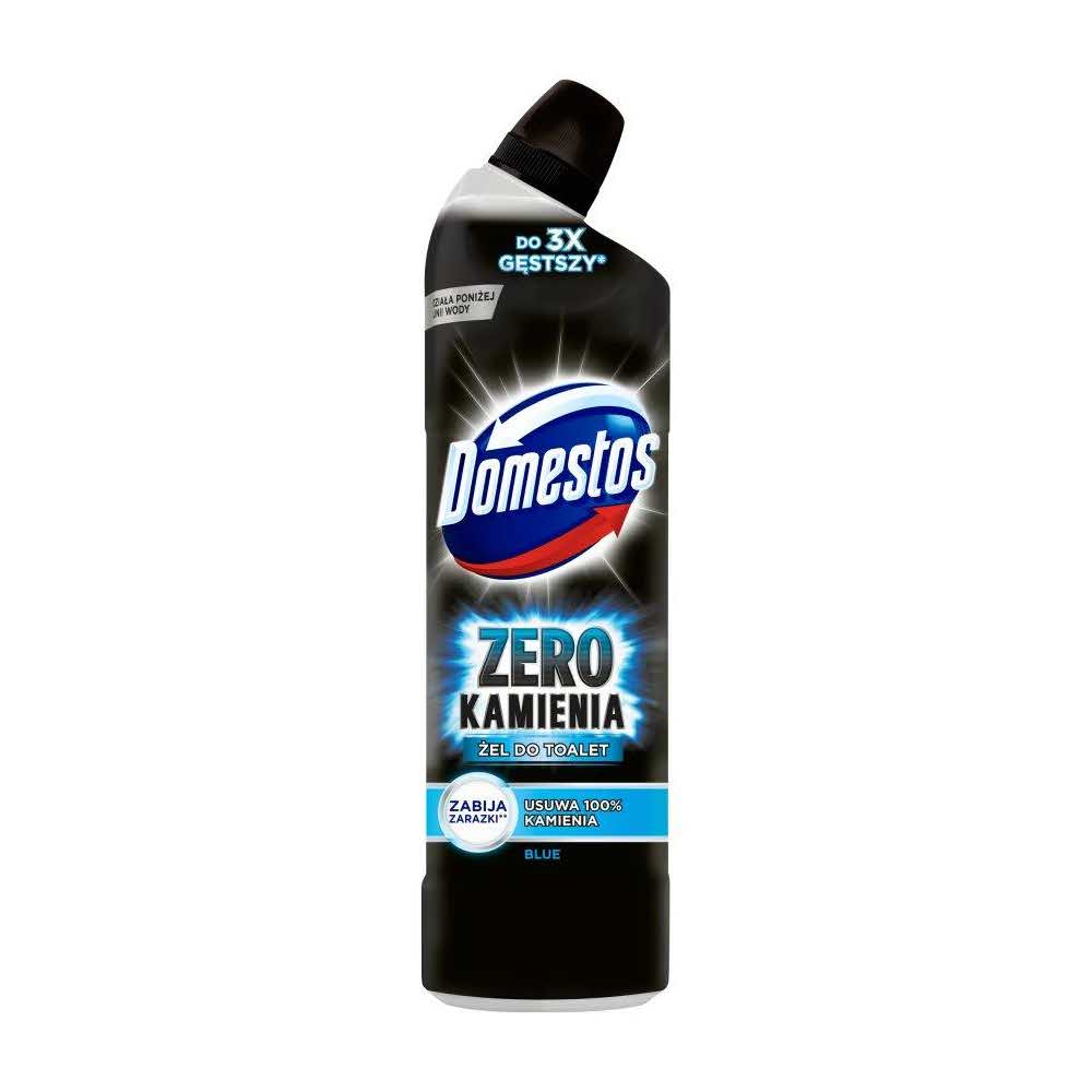 środki czystości i higiena 7 alibiuro.pl DOMESTOS Zero Kamienia el do mycia WC Blue 750ml 6
