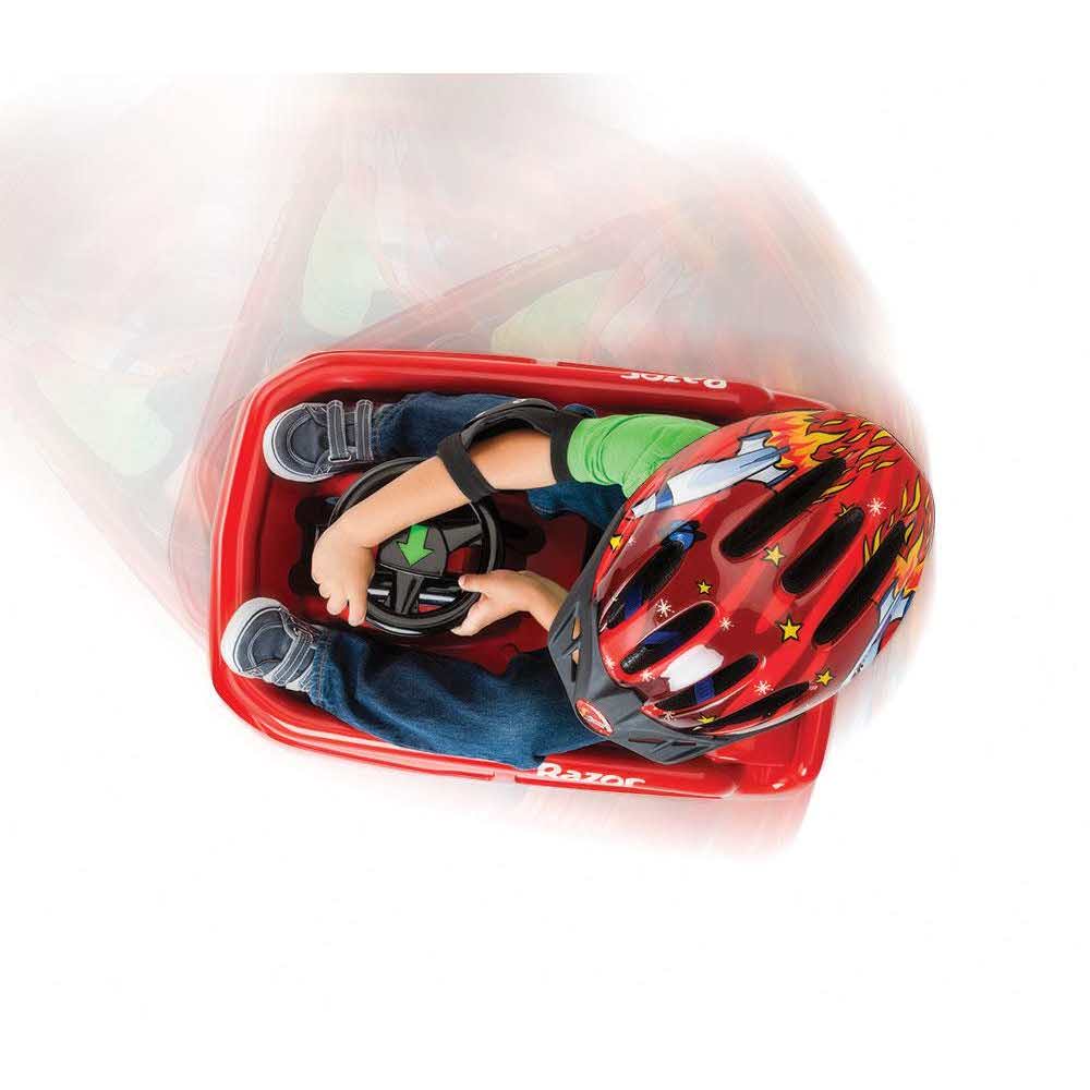 rowery 7 alibiuro.pl Pojazd elektryczna Razor Crazy Cart Kiddie 25173660 kolor czerwony 71