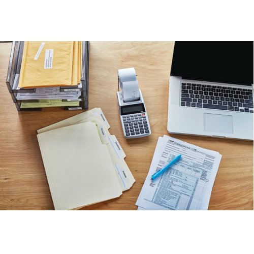 Taśma barwiąca DYMO D1 9mmx7m czarny biały S0720680 9 mm - obrazek 3