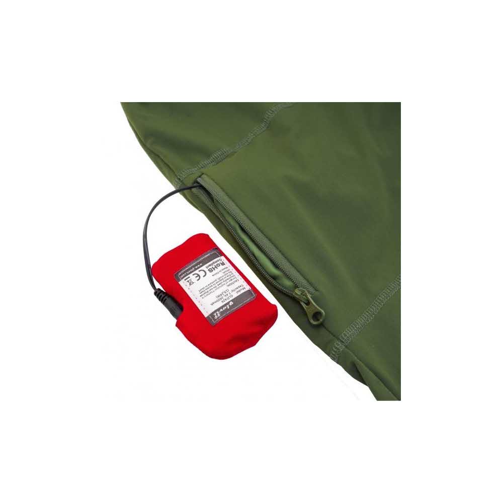 sport 7 alibiuro.pl Bluza z ogrzewaniem Glovii GJ1CS S kolor zielony 48