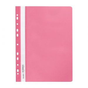 Biurfol SPP-02 Skoroszyt Miękki Wpinany PP A4 Różowy SPP-02-10
