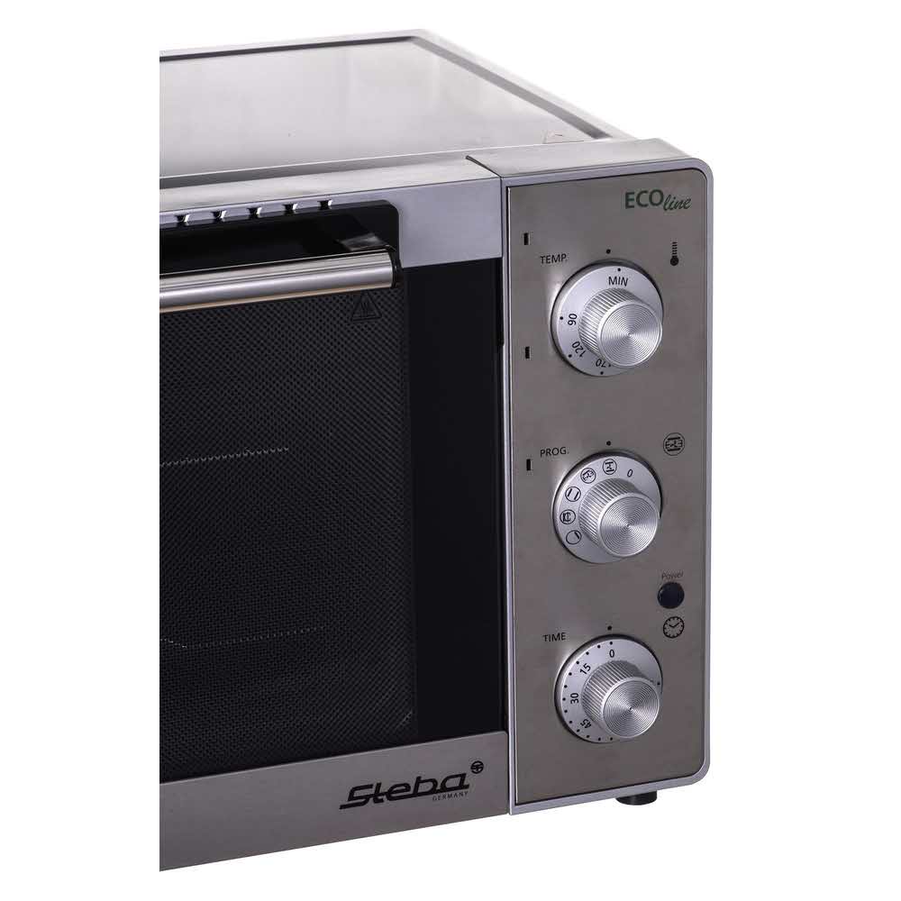 sprzęt AGD 7 alibiuro.pl Mini piekarnik z konwekcj i ronem Steba KB 28 ECO Piercie sterujcy 1400W kolor srebrny 44