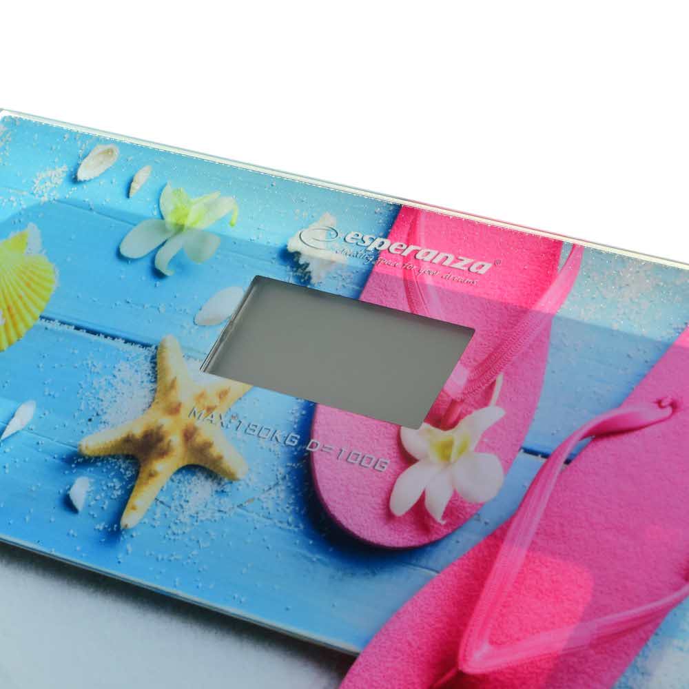 sprzęt AGD 7 alibiuro.pl Waga azienkowa Esperanza Flip Flop EBS009 kolor biay 45