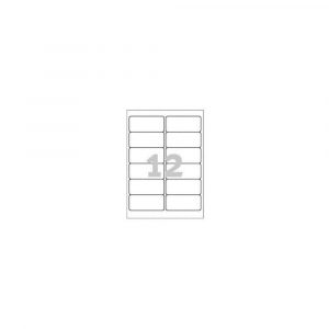 sprzęt biurowy 7 alibiuro.pl Etykiety ochronne AVERY Zweckform L4776 20 99.1mm x 42.4mm Poliester kolor biay 51